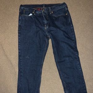 JCrew Sutton FLANNEL LINED jeans
